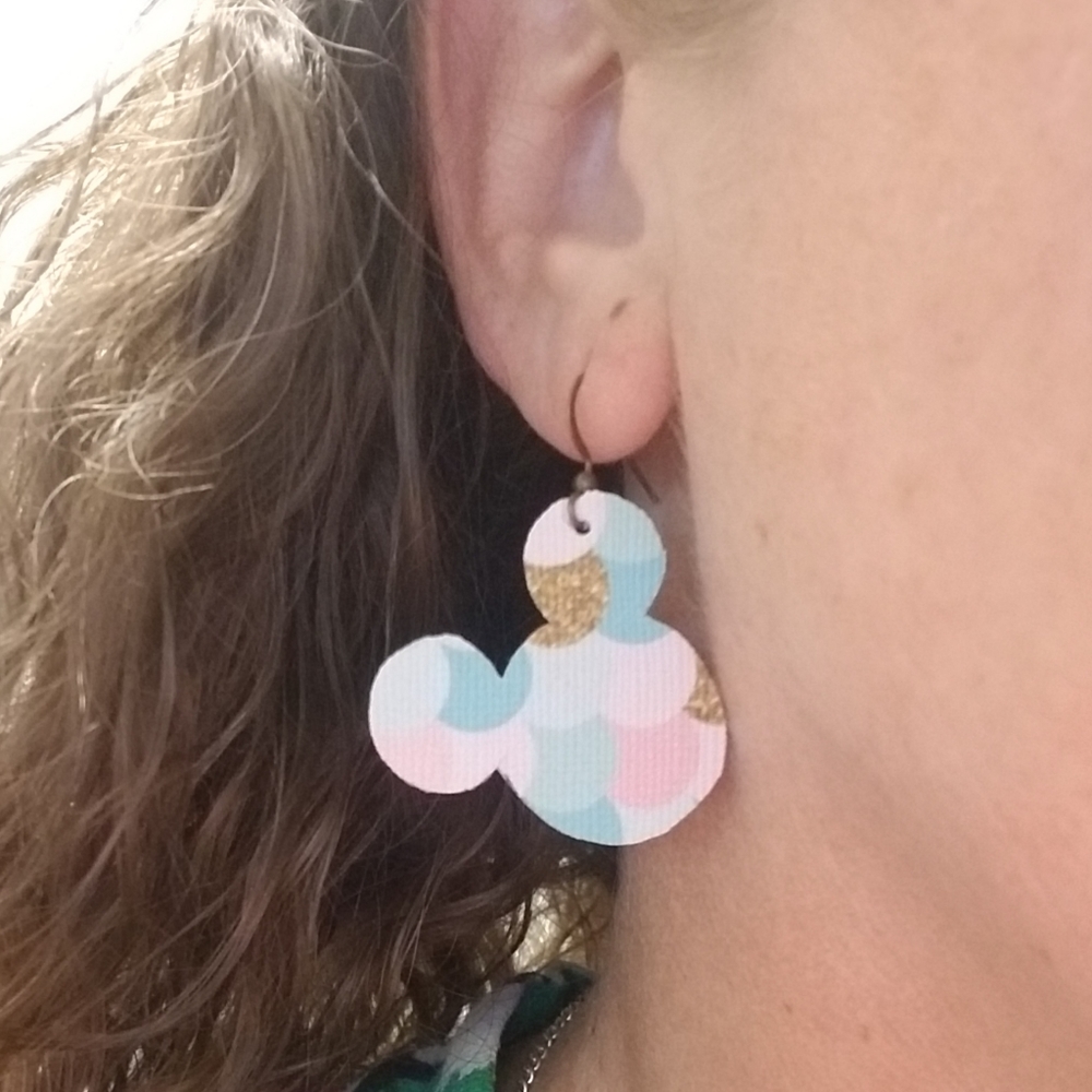 Mermaid Mouse head earrings!!! - Picture 8 of 8